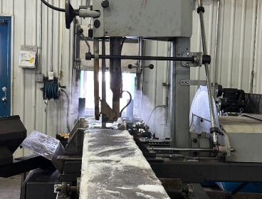 Bandsaw cutting protfolio image