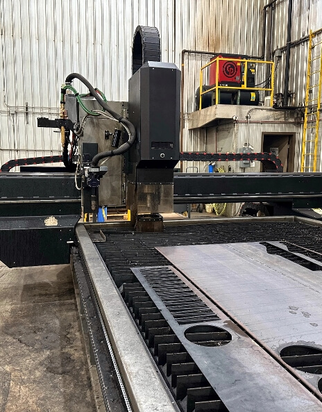 Plasma cutting machine image