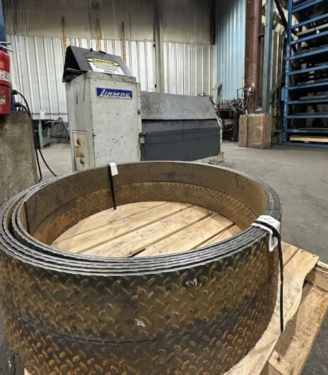 Plate rolling processing image