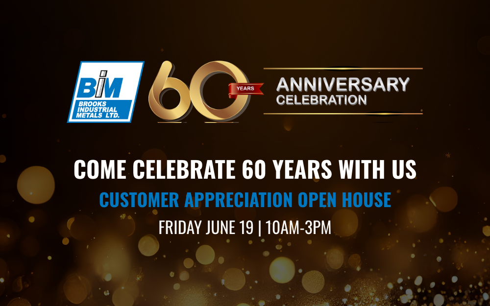 Celebrating 60 Years of Brooks Industrial Metals